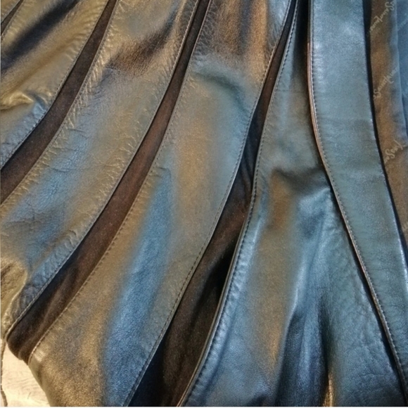 Vintage Yves Saint Laurent Black Leather Jacket - Picture 3 of 12